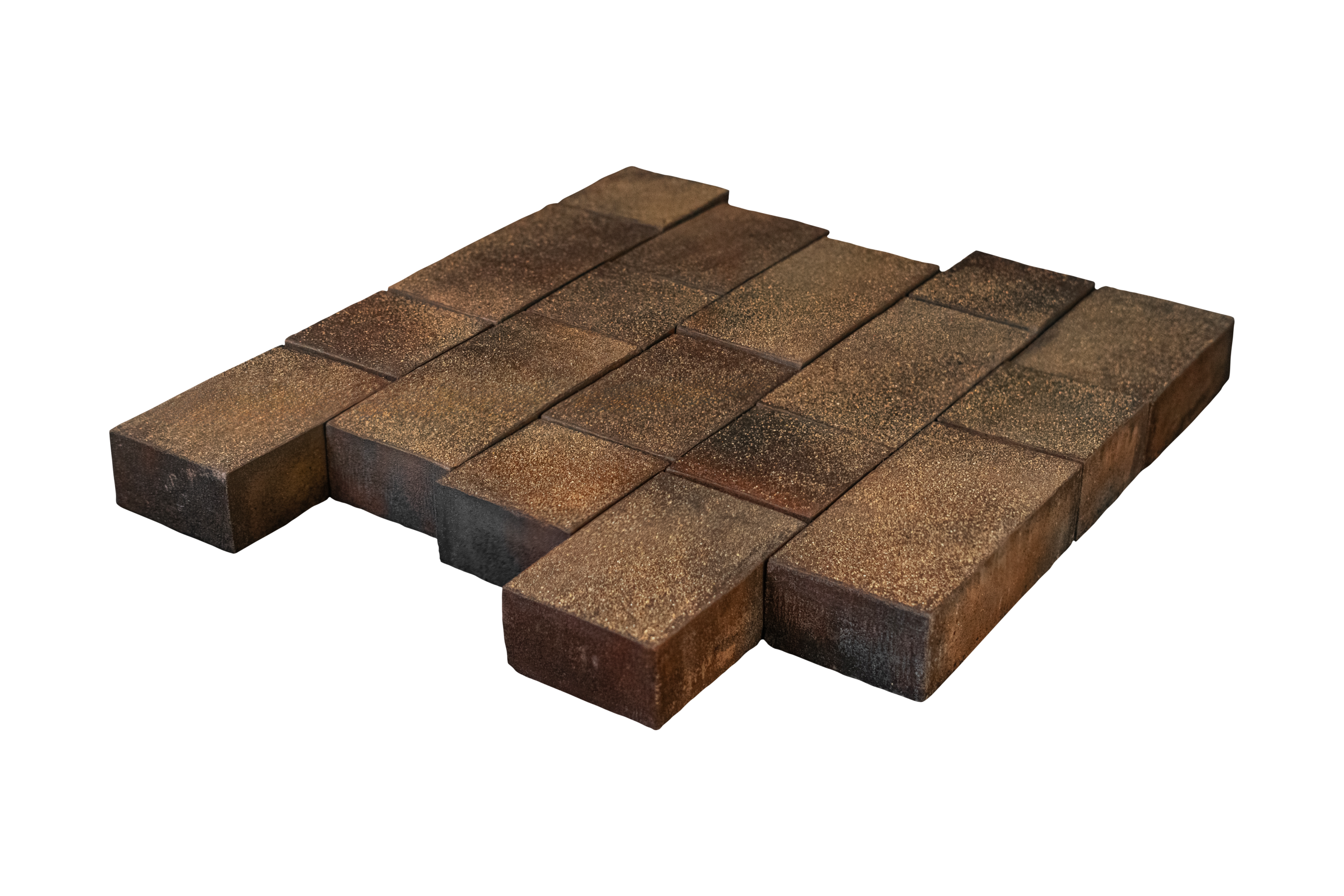Минеральная брусчатка ручной формовки RealBrick, цвет – 06